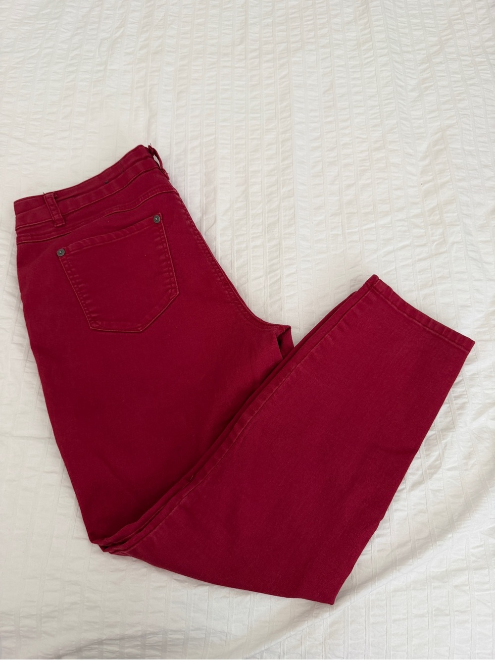 Artisan Ny Skinny Jeans in Berry Red